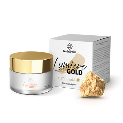 Lumiere Gold Day Cream näokreem 25 ml pakendis