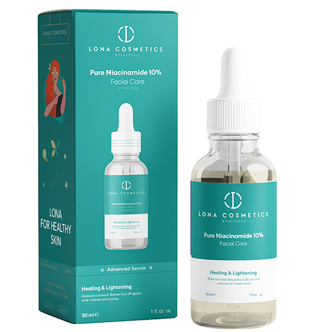 عبوة وقارورة Lona Cosmetics Pure Niacinamide 10%