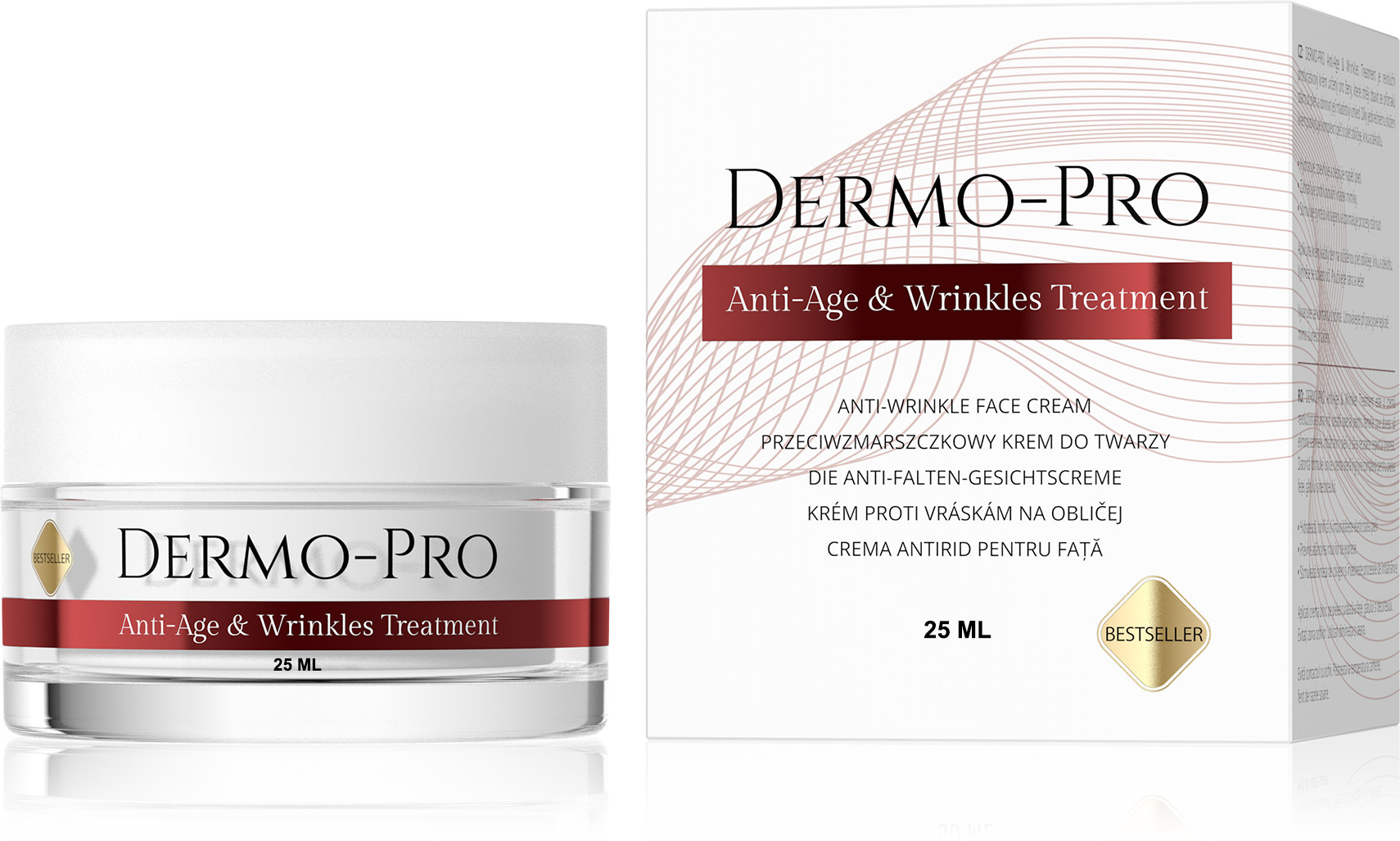 Słoiczek i pudełko kremu Dermo-Pro 25 ml