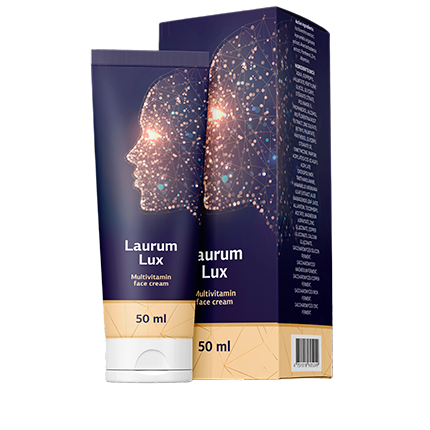 Tub și cutie Laurum Lux, cremă multivitaminică pentru față, 50 ml